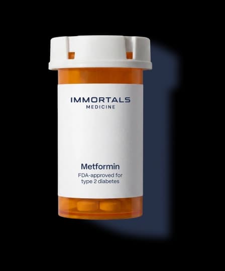Metformin tablet bottle